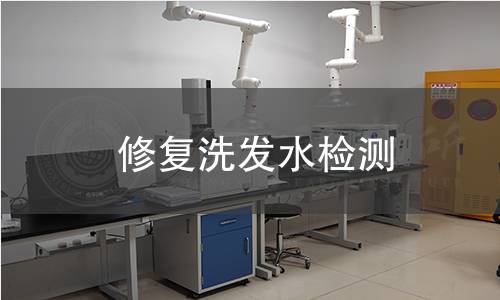 修復(fù)洗發(fā)水檢測(cè)