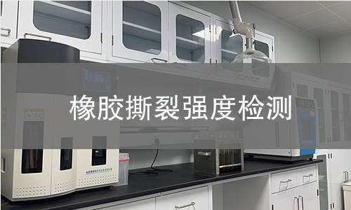 橡膠撕裂強(qiáng)度檢測