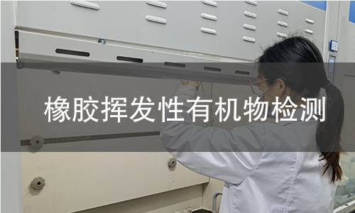 橡膠揮發(fā)性有機(jī)物檢測