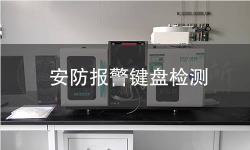 安防報(bào)警鍵盤(pán)檢測(cè)