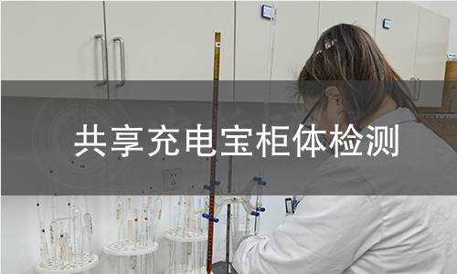共享充電寶柜體檢測(cè)