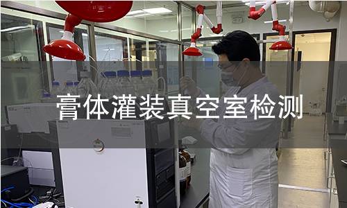 膏體灌裝真空室檢測