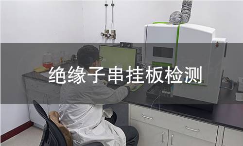 絕緣子串掛板檢測