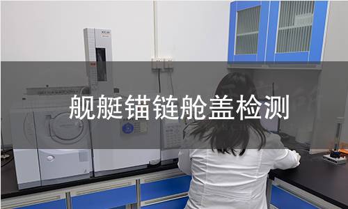 艦艇錨鏈艙蓋檢測
