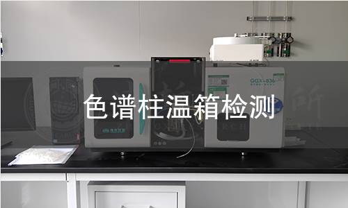 色譜柱溫箱檢測