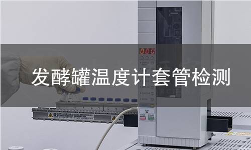 發(fā)酵罐溫度計(jì)套管檢測(cè)