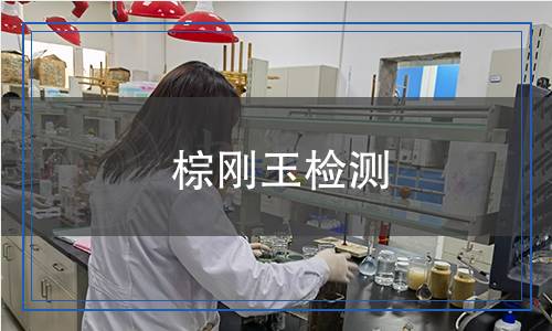 棕剛玉檢測