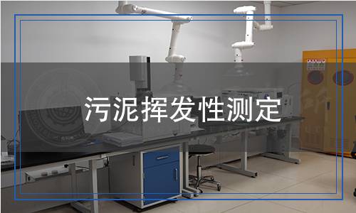污泥揮發(fā)性測(cè)定